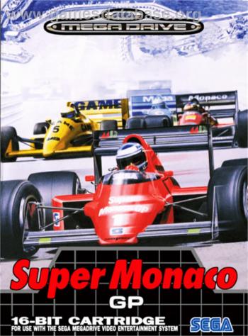 Cover Super Monaco Grand Prix for Genesis - Mega Drive